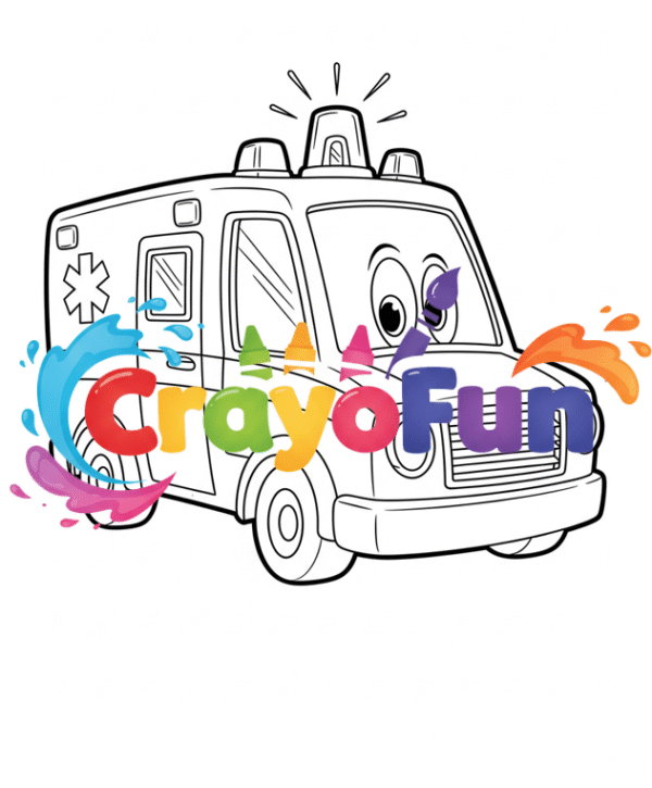 Vehicles on the Go – A Fun & Engaging Printable Transportation Coloring Book for Kids Ages 3–5 - Image 4