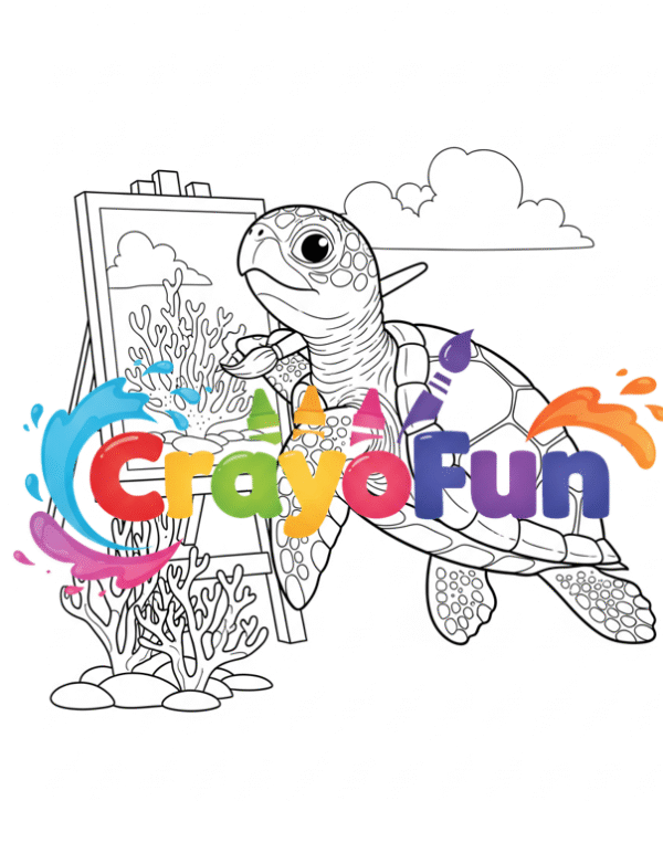 Under the Sea Coloring Book – A Fun and Captivating Printable Adventure for Kids Ages 6–7 - Image 5