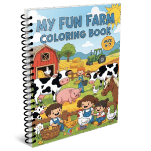 My Fun Farm Coloring Book