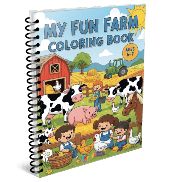 My Fun Farm Coloring Book