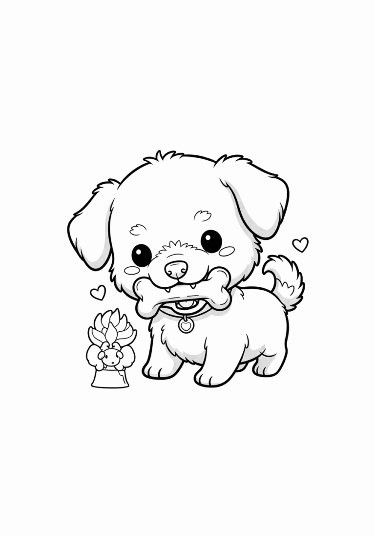 "Pets at Home : Coloring Book for Kids Ages 3–5"