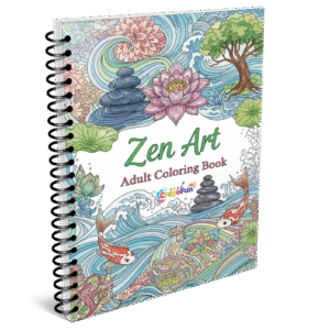 Zen Art Adult Coloring Book