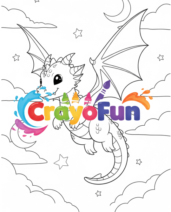 Fantasy Dragons and Knights Coloring Book for Curious Kids Ages 6–7 - Image 2
