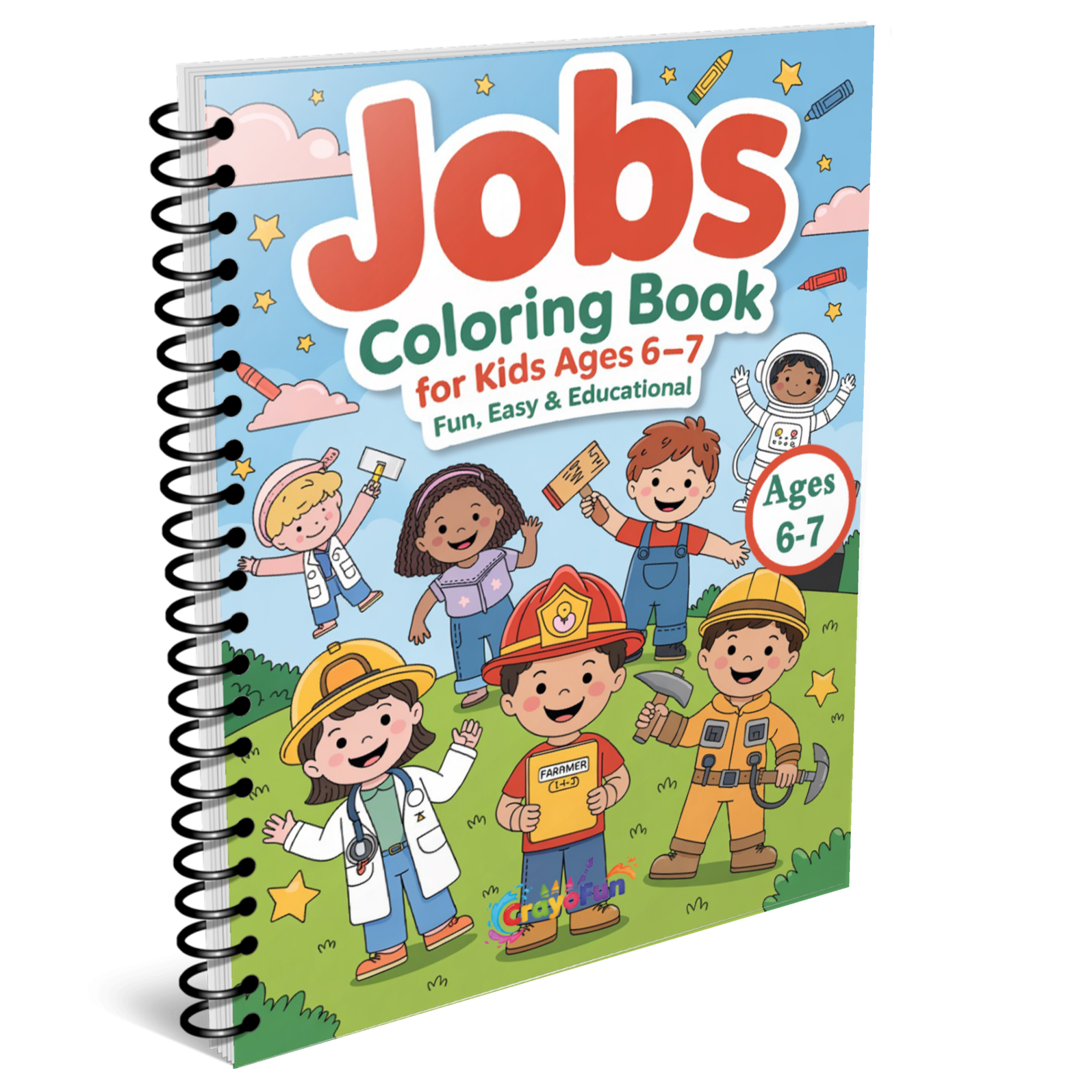 Jobs Coloring Book