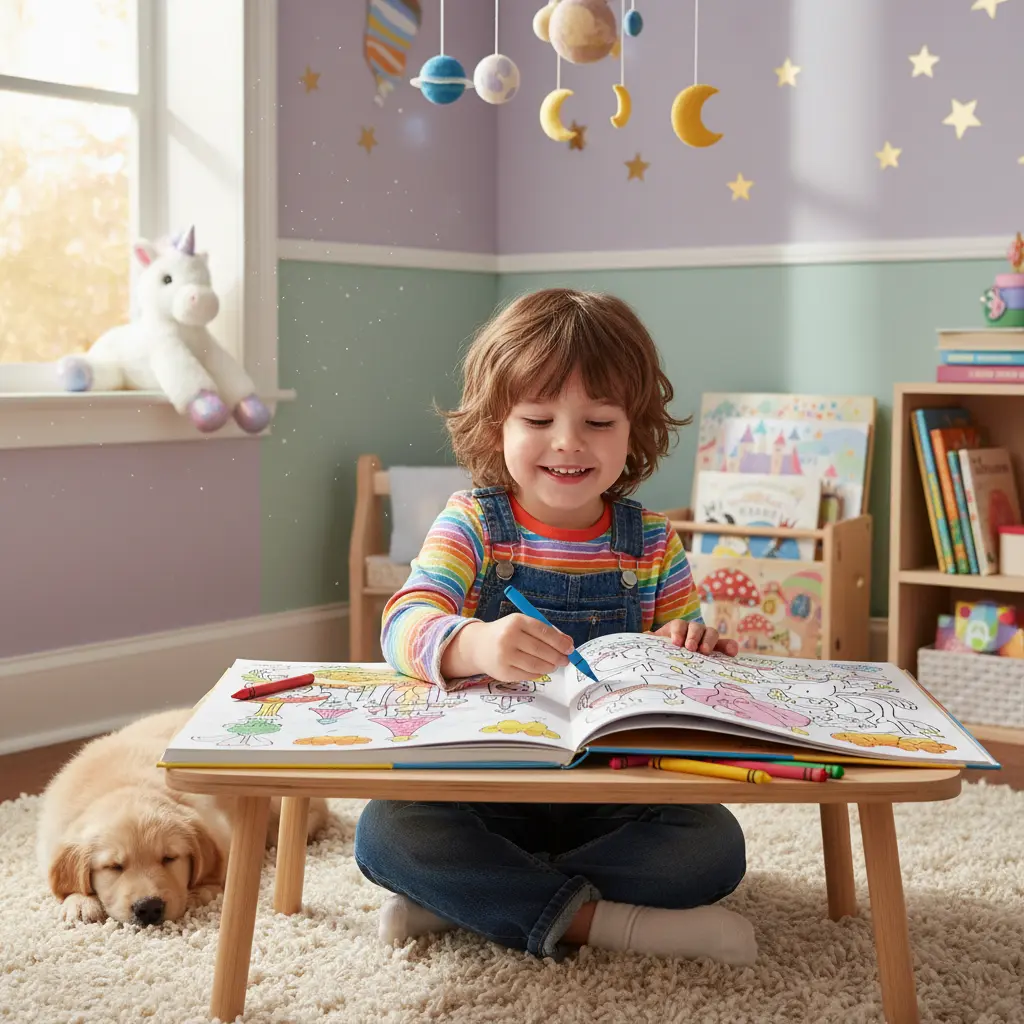 Benefits of Coloring Books for Children